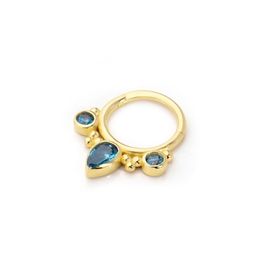 Turkuaz Stella Helix Piercing