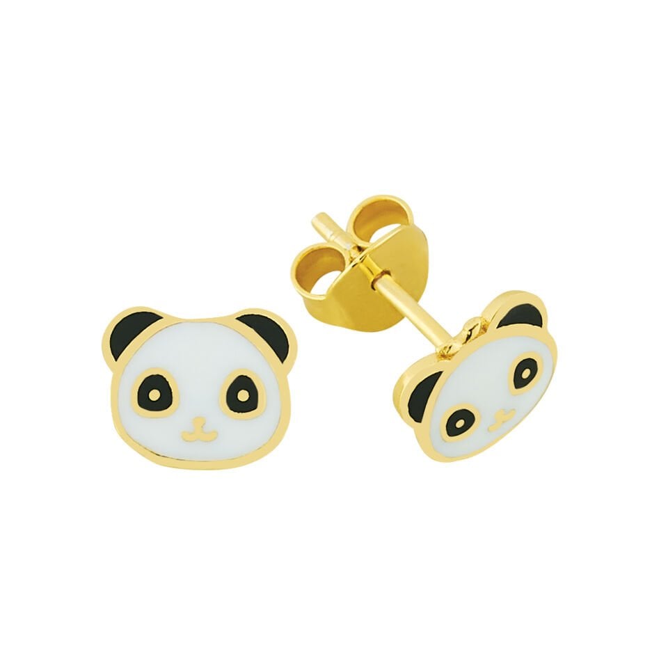 Panda Çocuk Küpesi