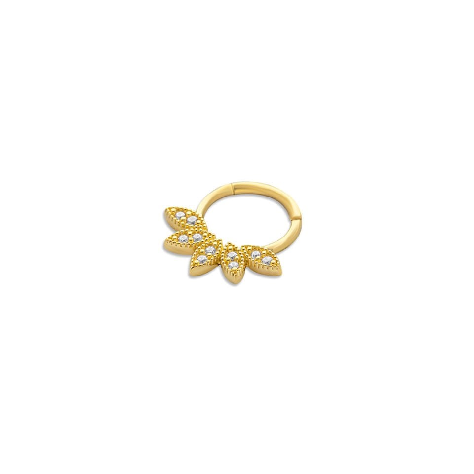 Queen Yaprak Helix Piercing