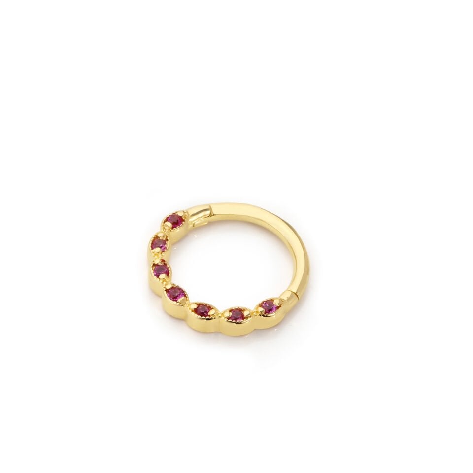 Kırmızı Peri Helix Piercing