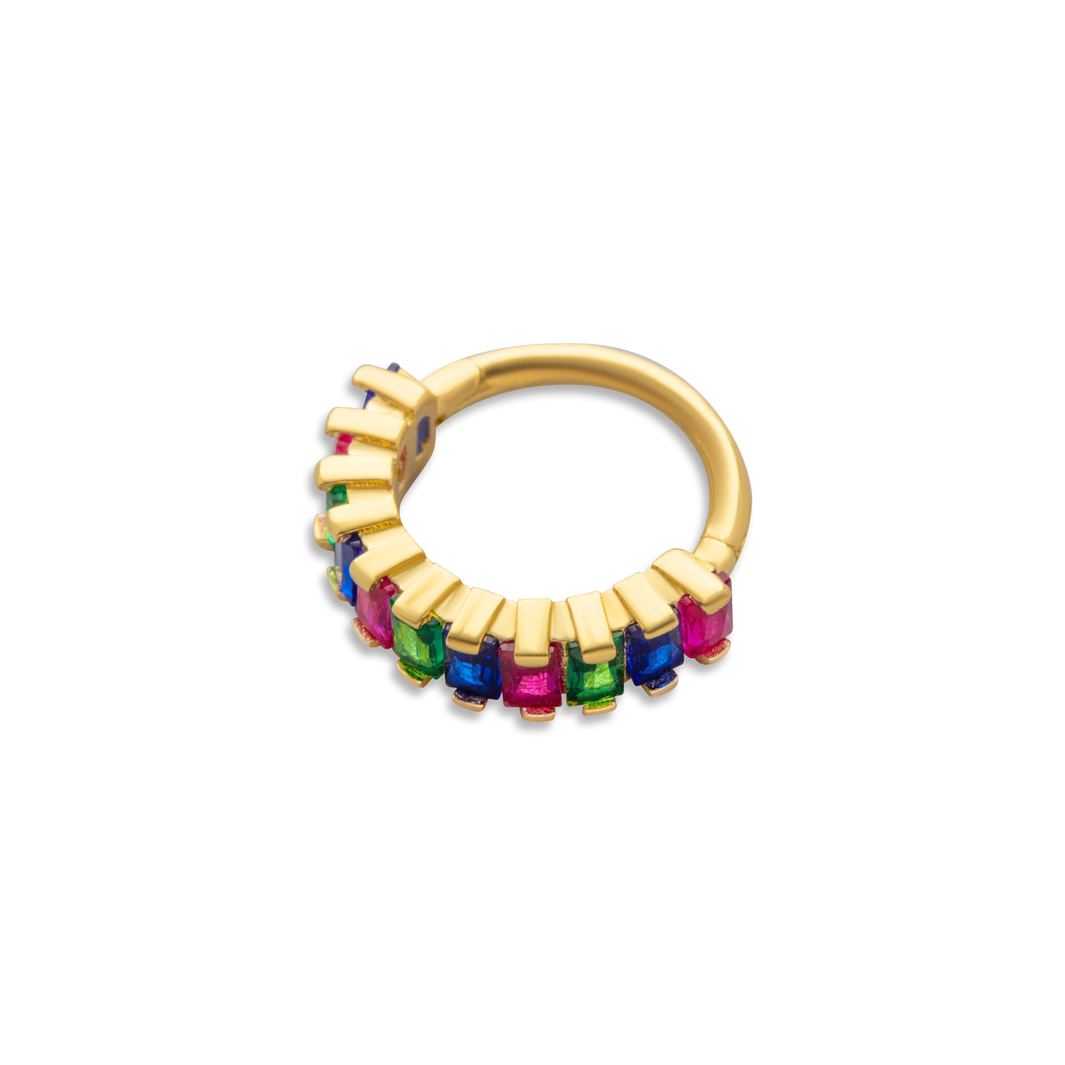 Colourful  Helix Piercing
