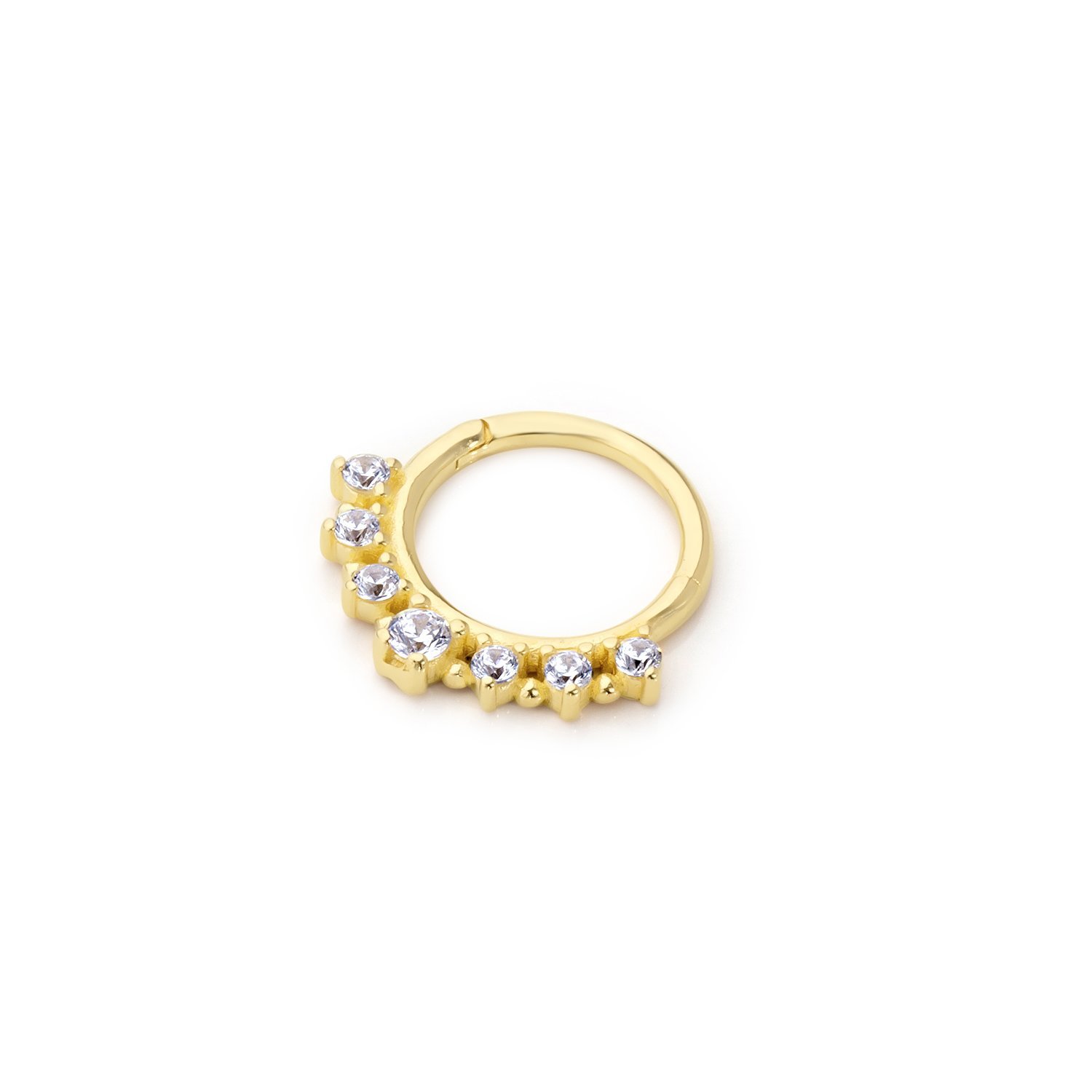 Sıra Taşlı Helix Piercing