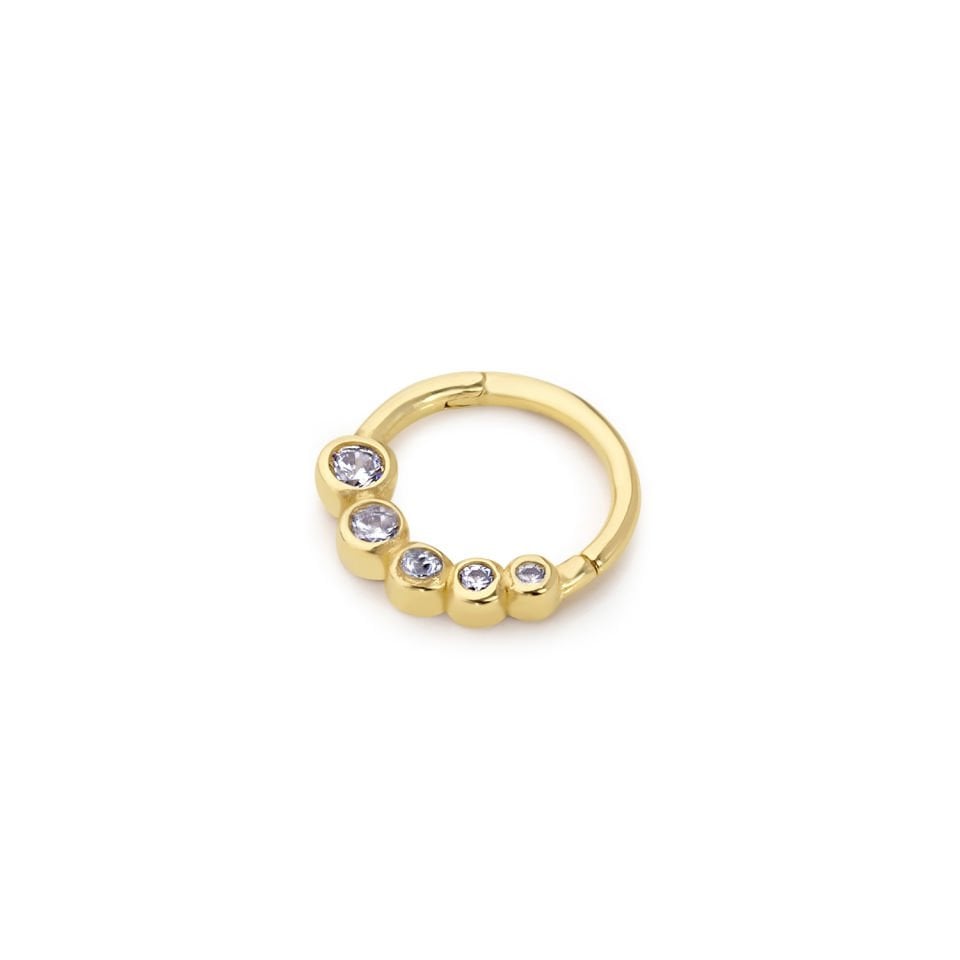 Süzme Taşlar Helix Piercing