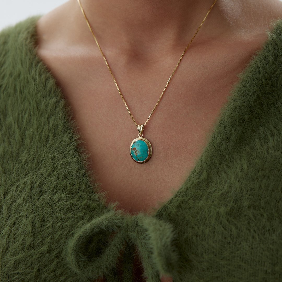 Green Vintage Kolye