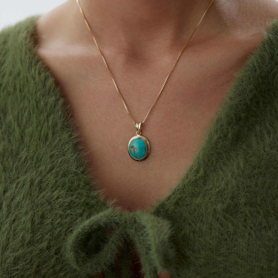 Green Vintage Kolye