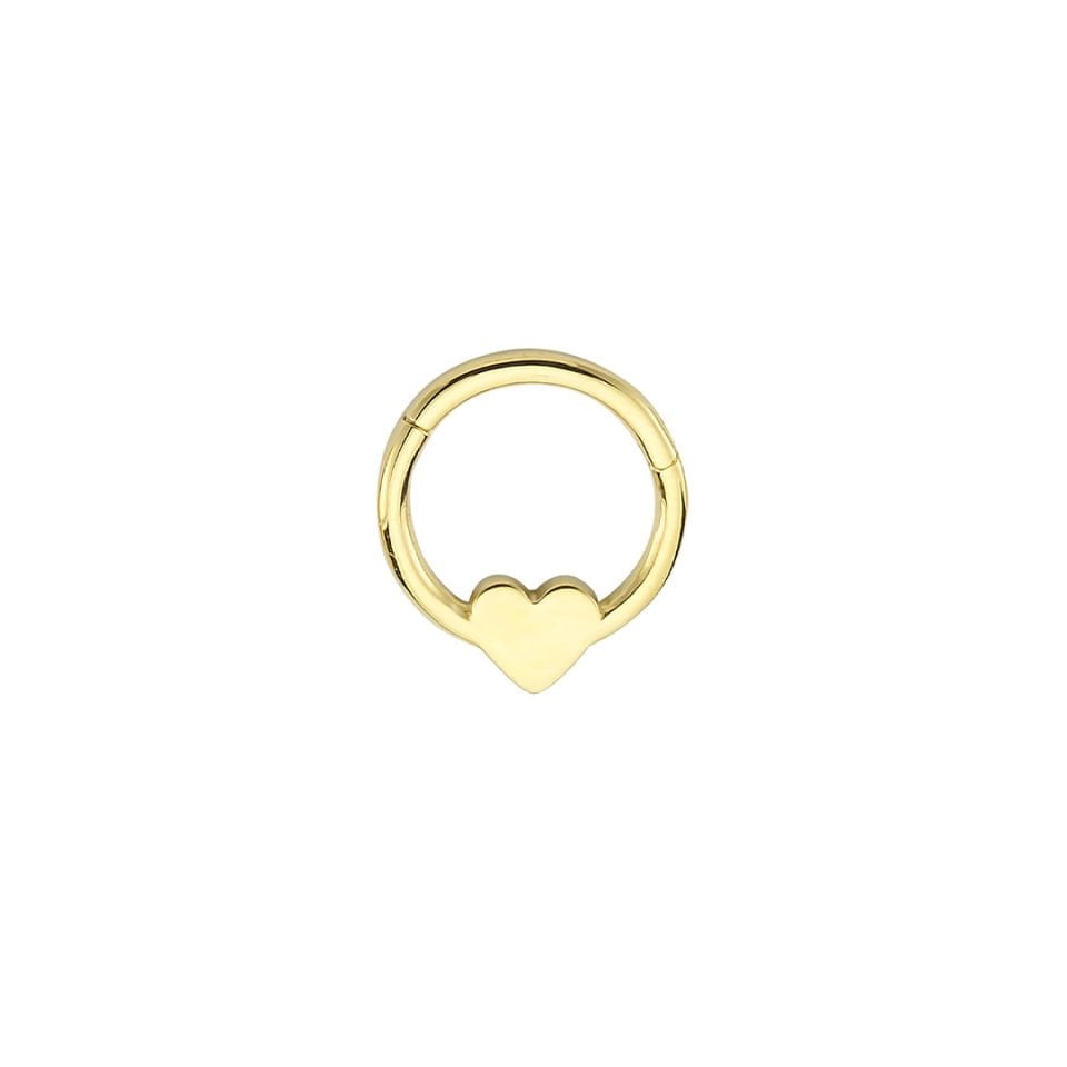 Kalp Motifli Helix Piercing
