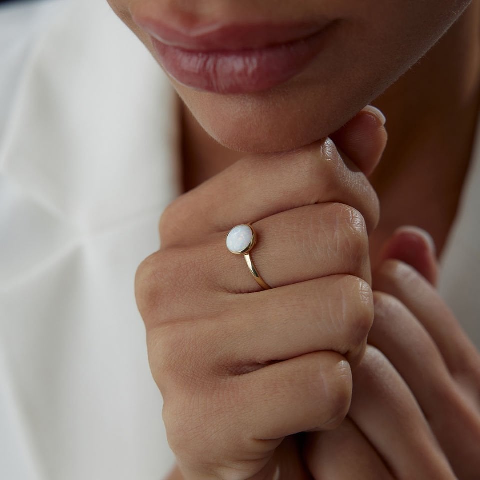 Circle Opal  Dora Yüzük