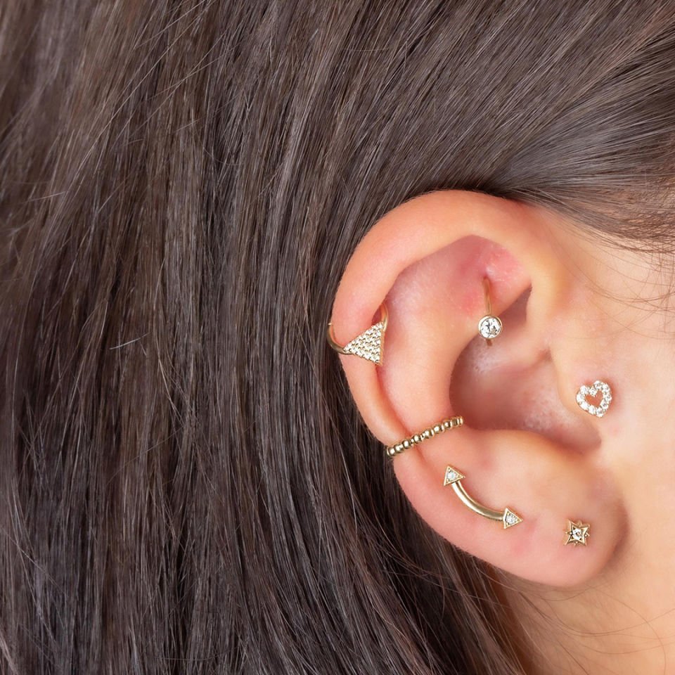 Tektaş Helix Piercing
