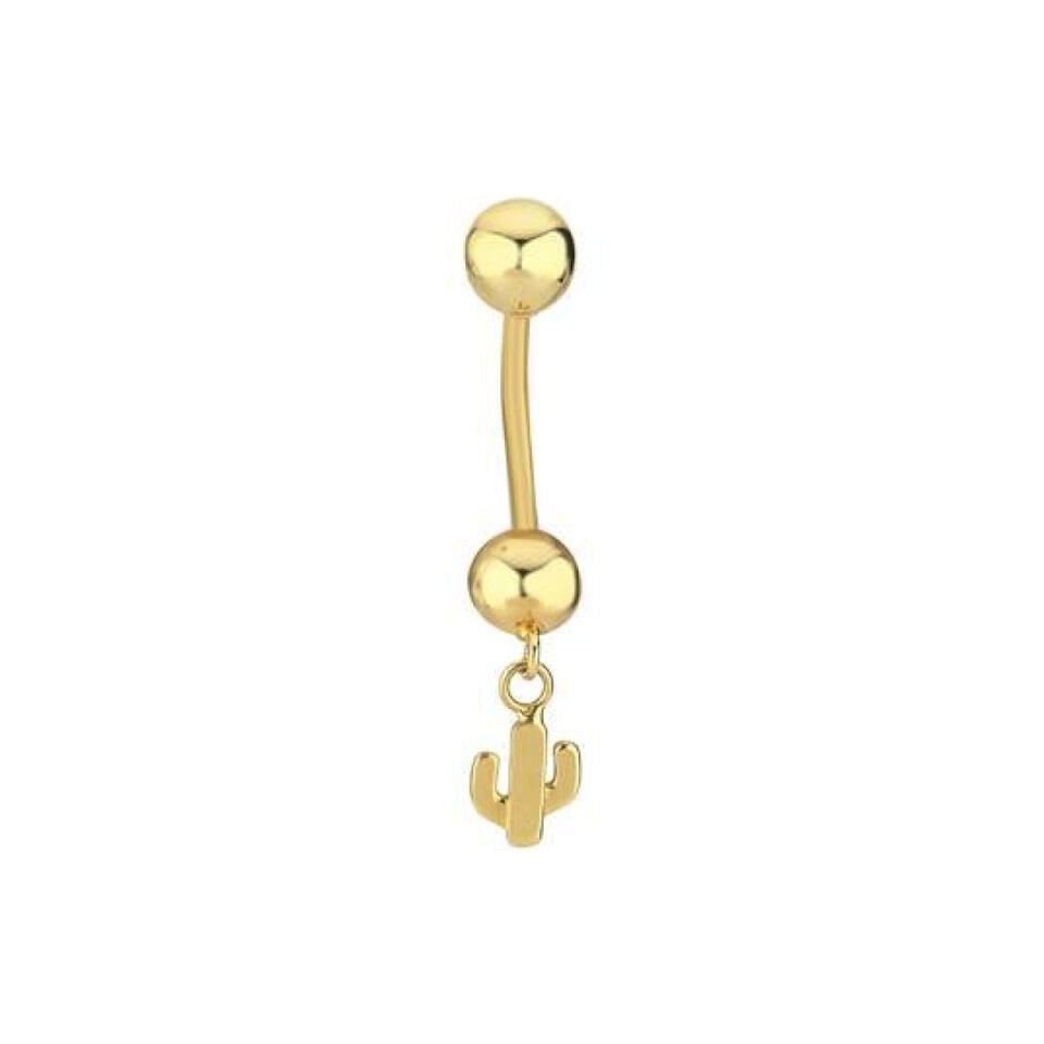 Kaktüs Göbek Piercing
