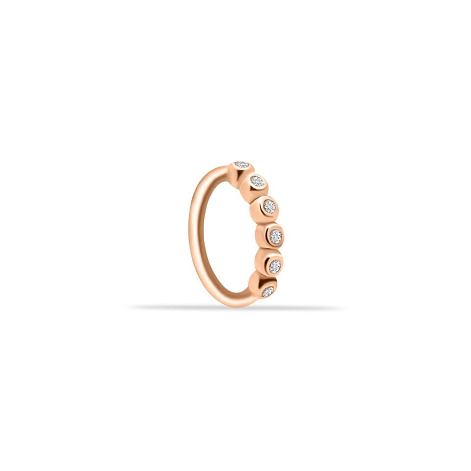 Alttan Toplu Tektaş Helix Piercing