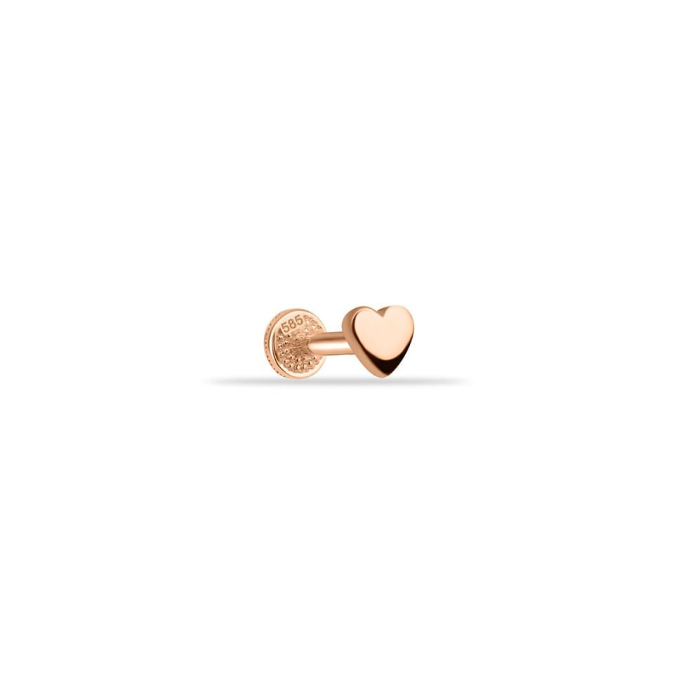 Kalp Minimal Tragus Piercing