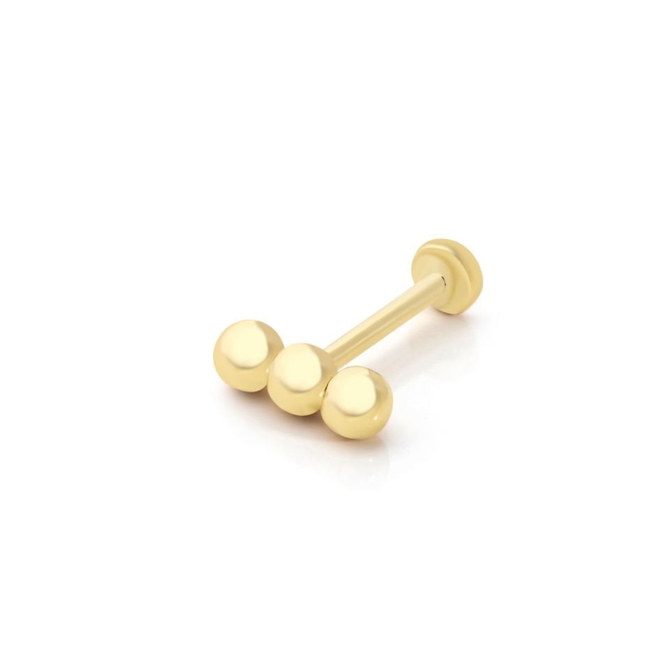 Üçlü Top Tragus Piercing