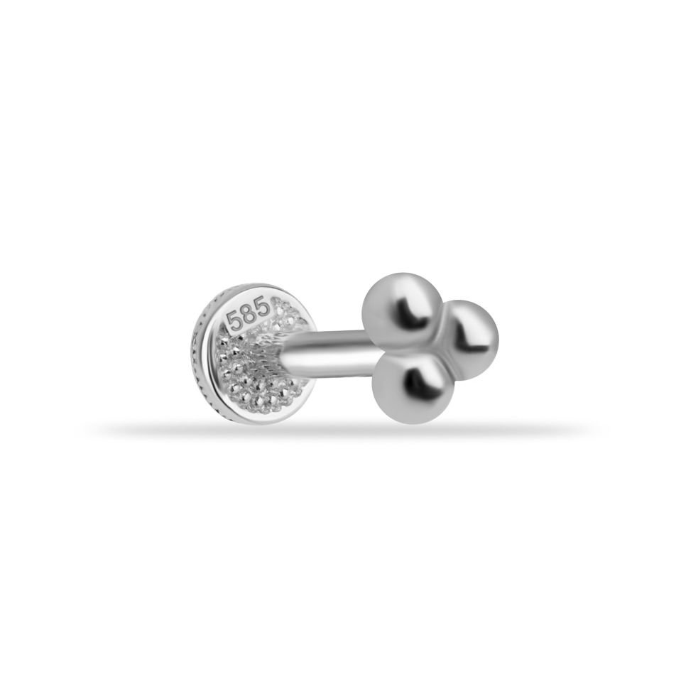 Üçlü Top Model Tragus Piercing
