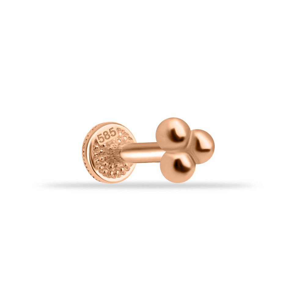 Üçlü Top Model Tragus Piercing
