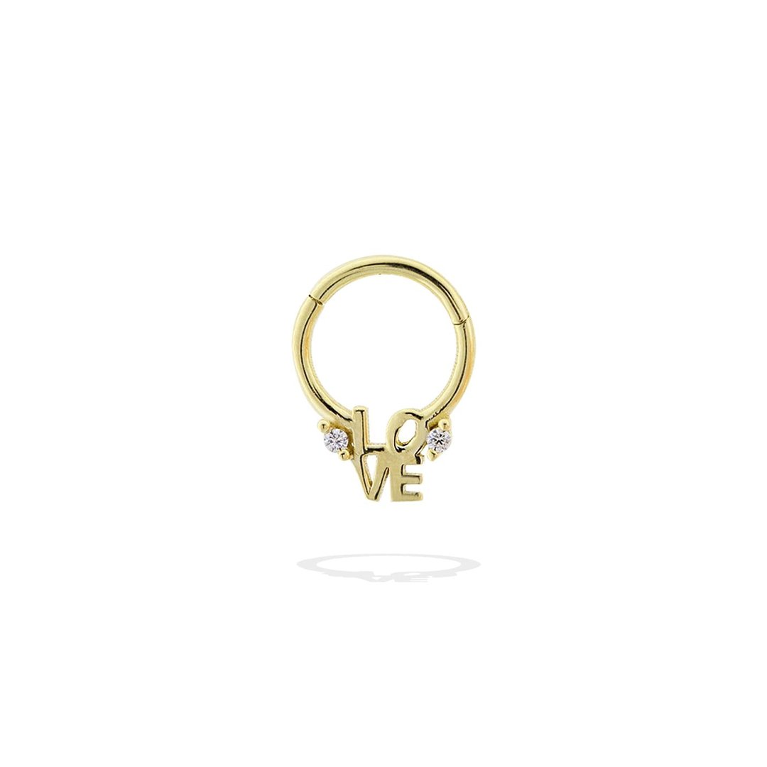 Love Motifli Helix Piercing