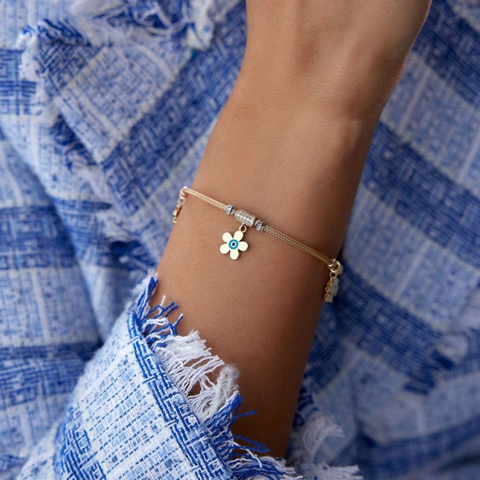 Çiçek Charm Bileklik