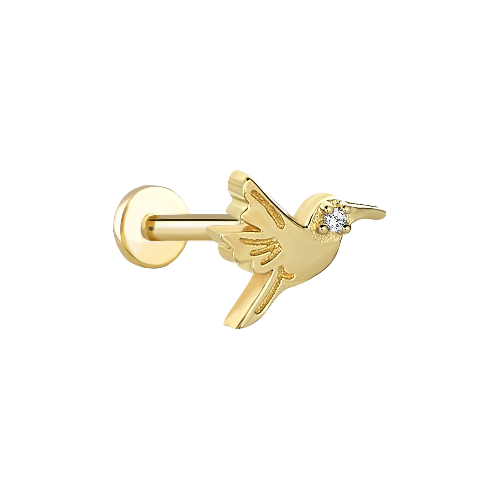 Mini Kuş Tragus Piercing