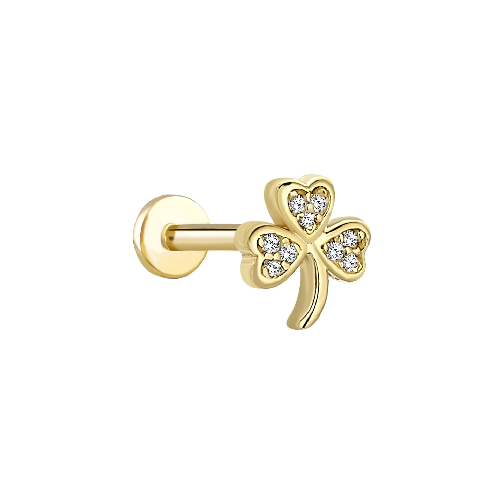 Kalp Yaprak Tragus Piercing