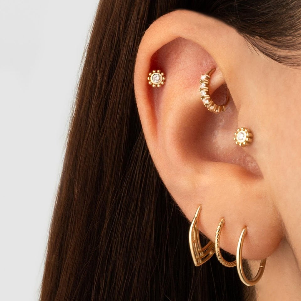 Seed Tragus Piercing