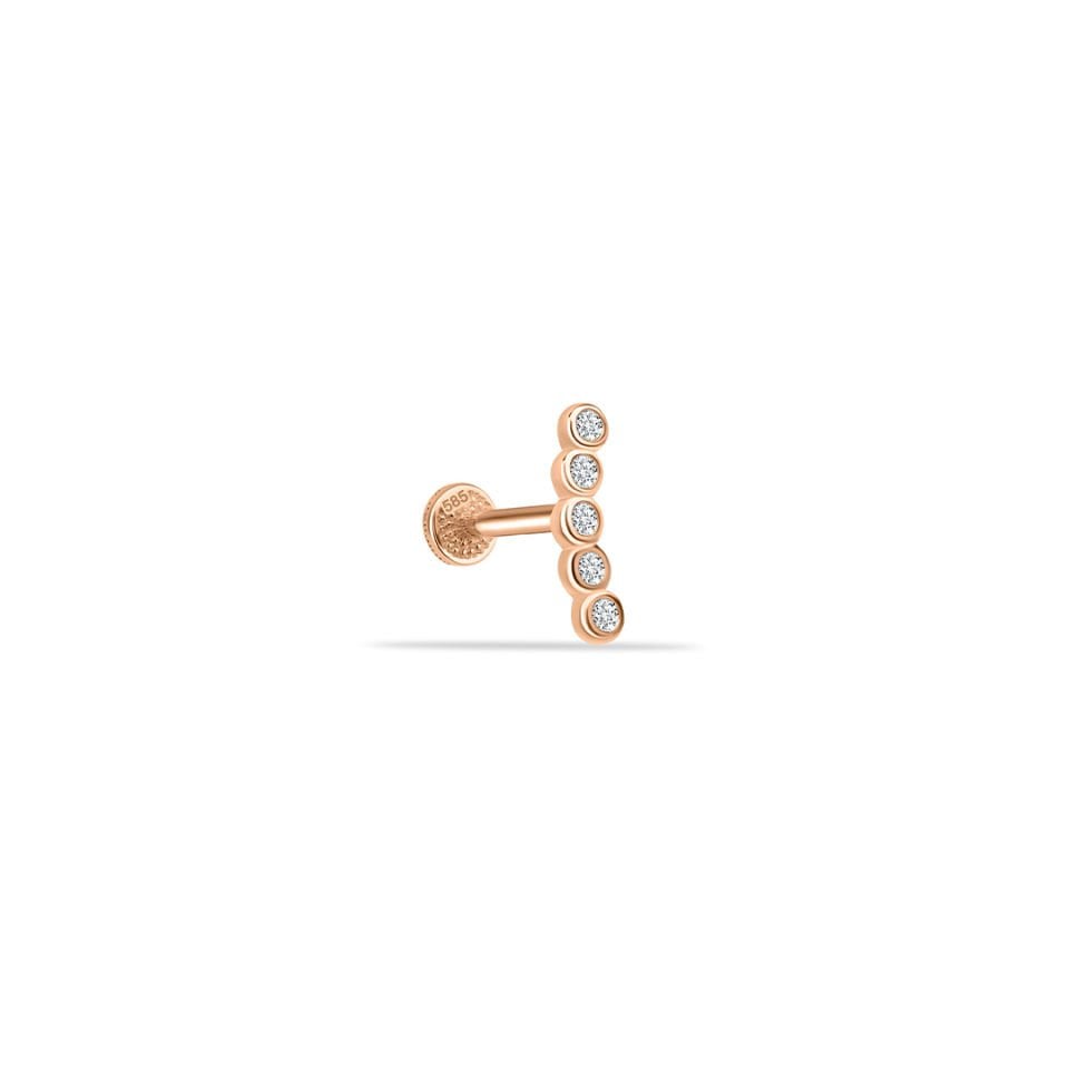 Solucan Tragus Piercing