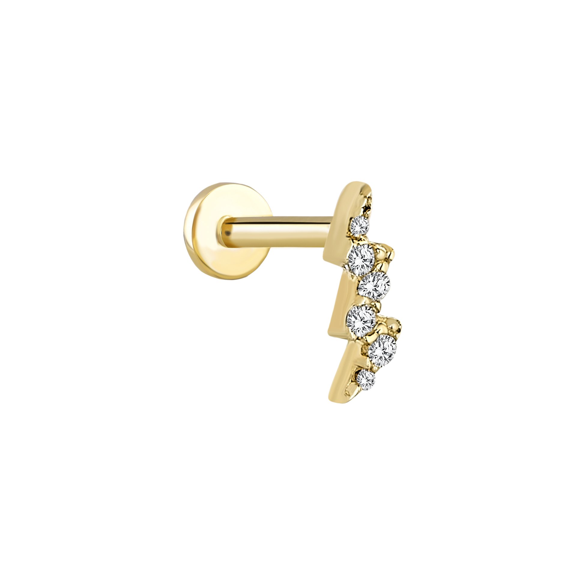 Lightning Tragus Piercing