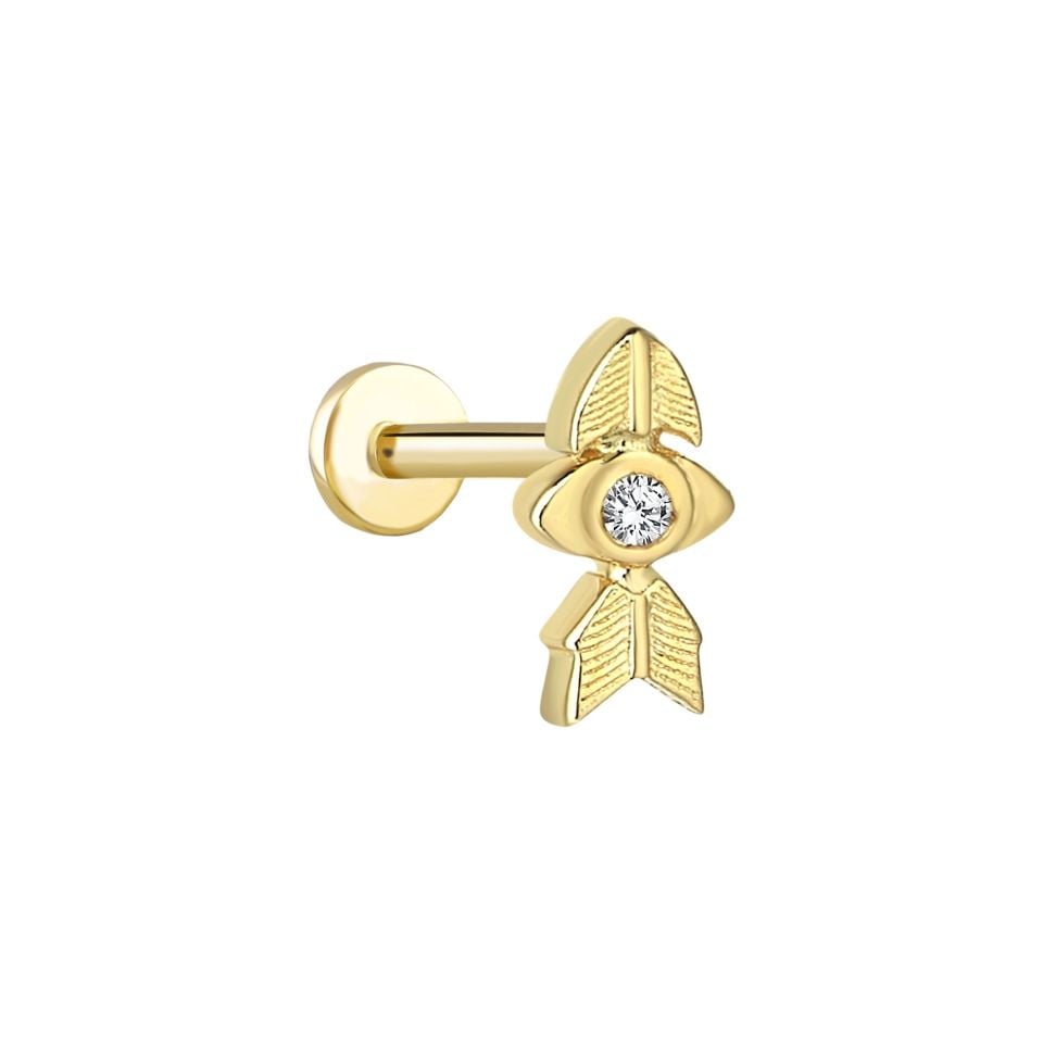 Ok Taşlı Tragus Piercing