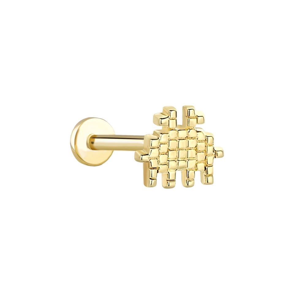Zürafa Kareli Tragus Piercing