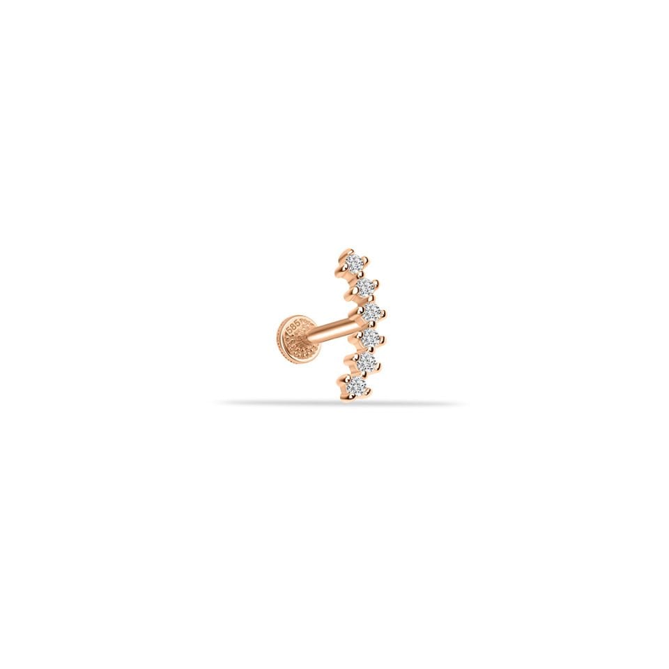 Sixth Curve  Tragus Piercing