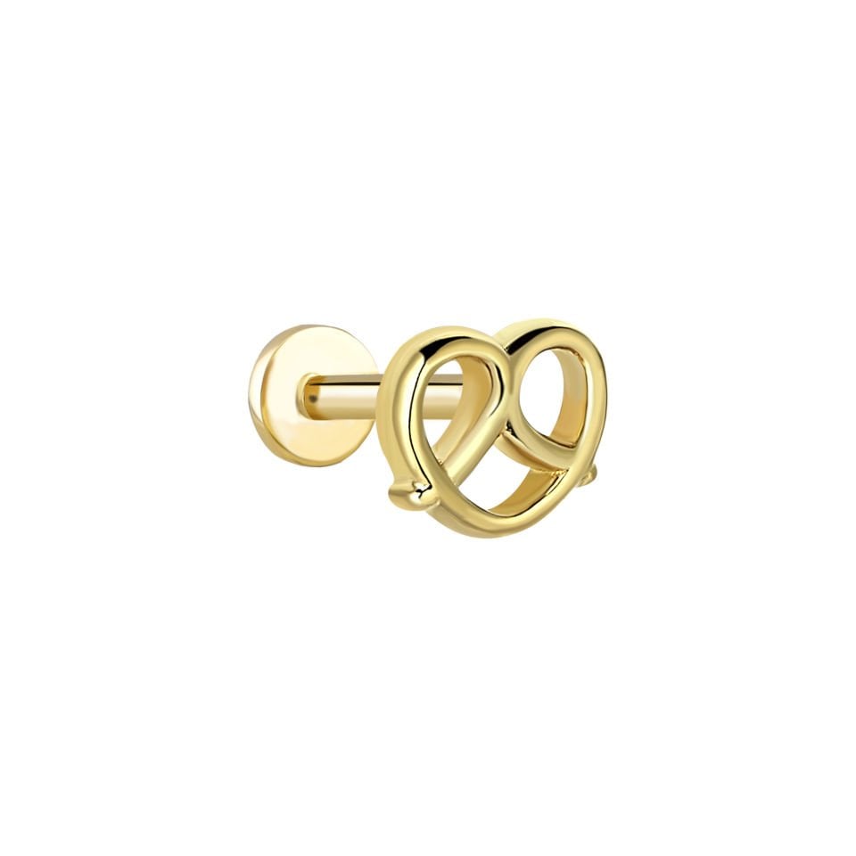 Kalp Tragus Piercing