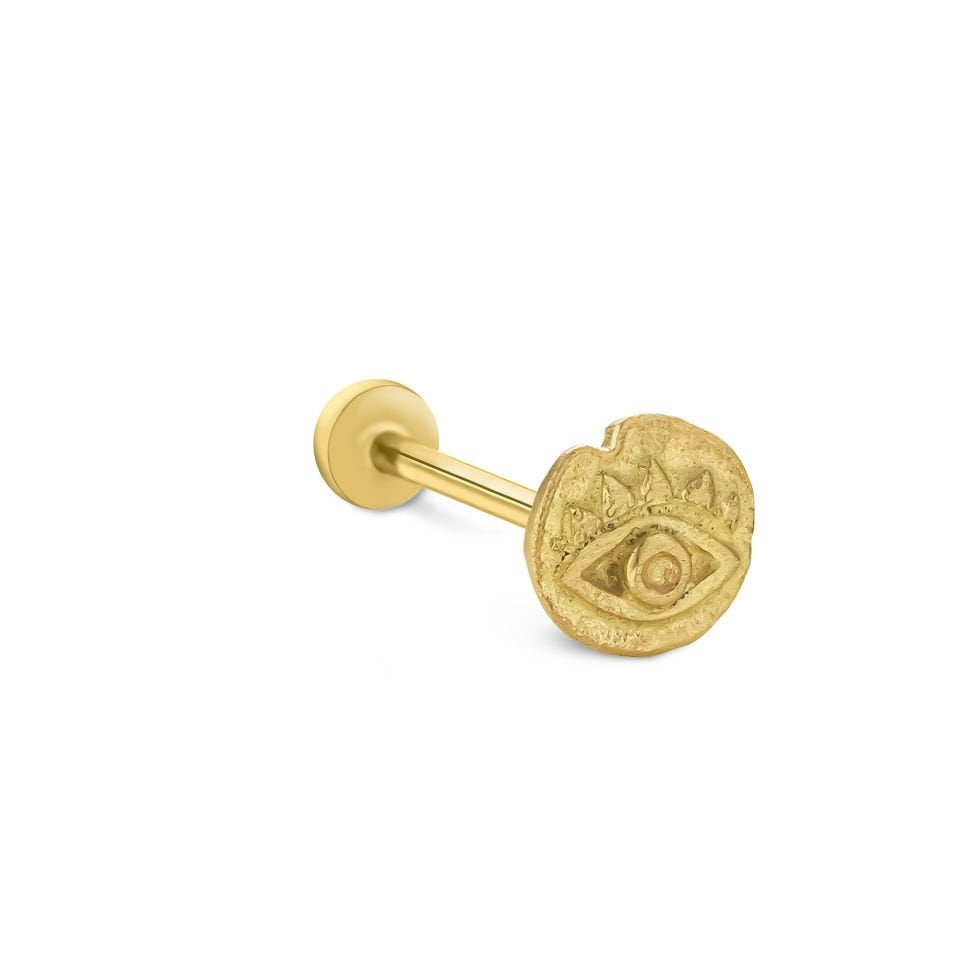 Vintage Göz Tragus Piercing