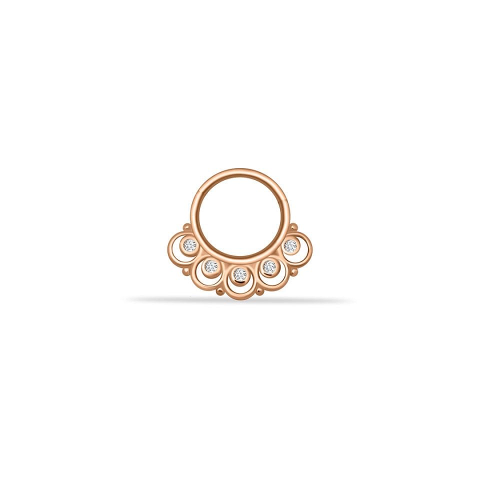 Taşlı  Ear Helix Piercing
