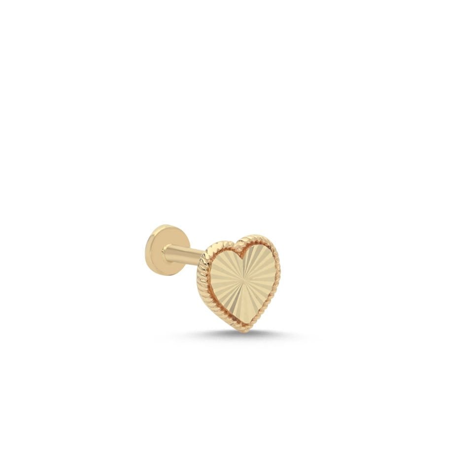Burgu Kalp Tragus Piercing