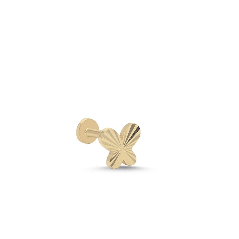 Kalemli Kelebek Tragus Piercing