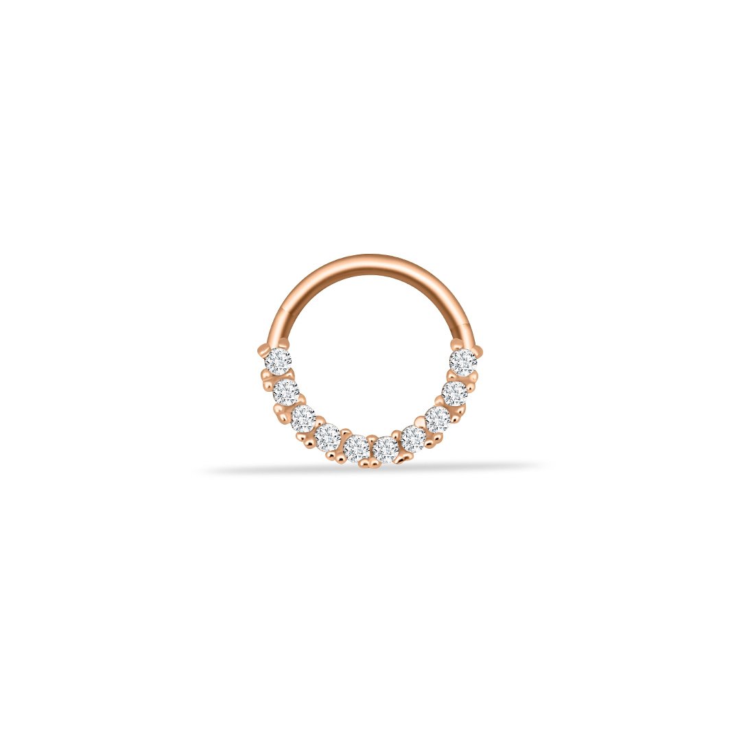 Dizili Taşlı Helix Piercing