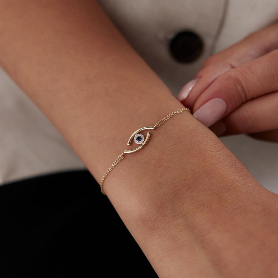 Bronza Eye Bileklik