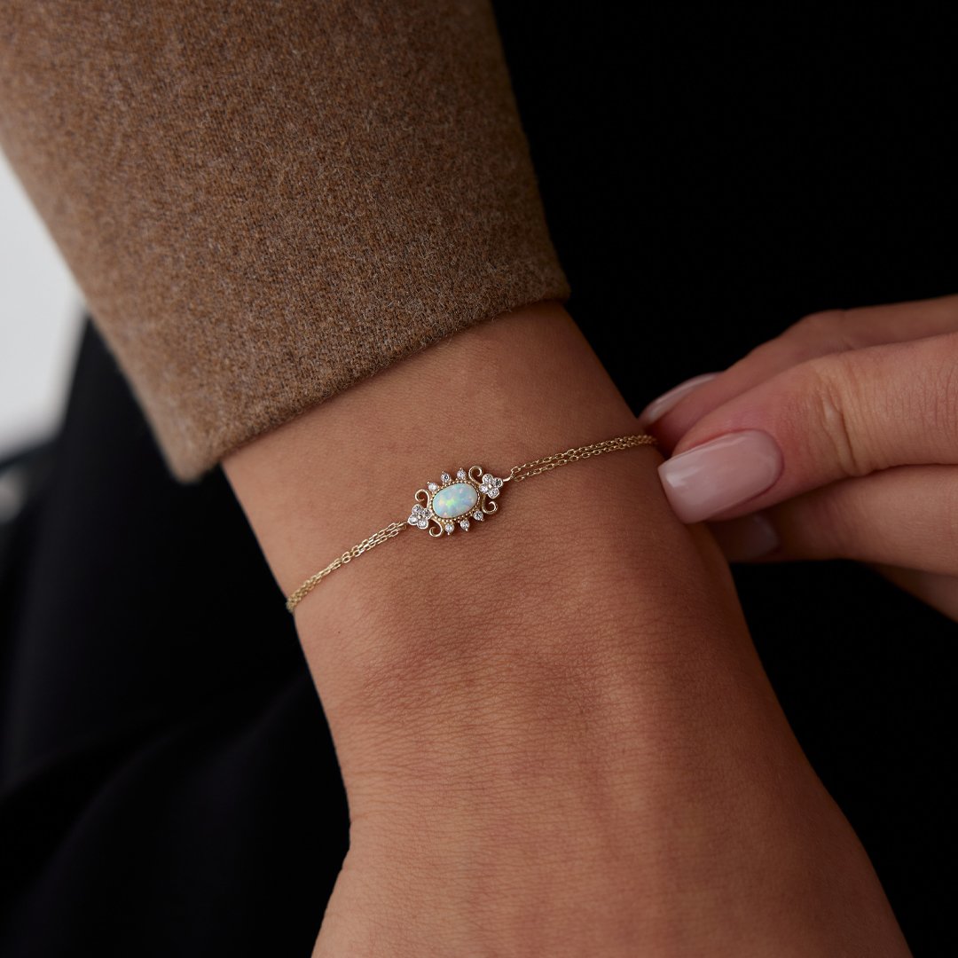Vintage Opal Bileklik