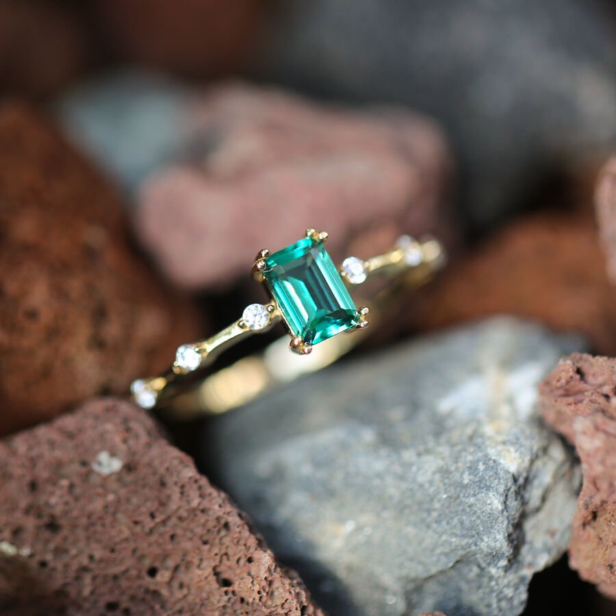 Pointer Green Yüzük