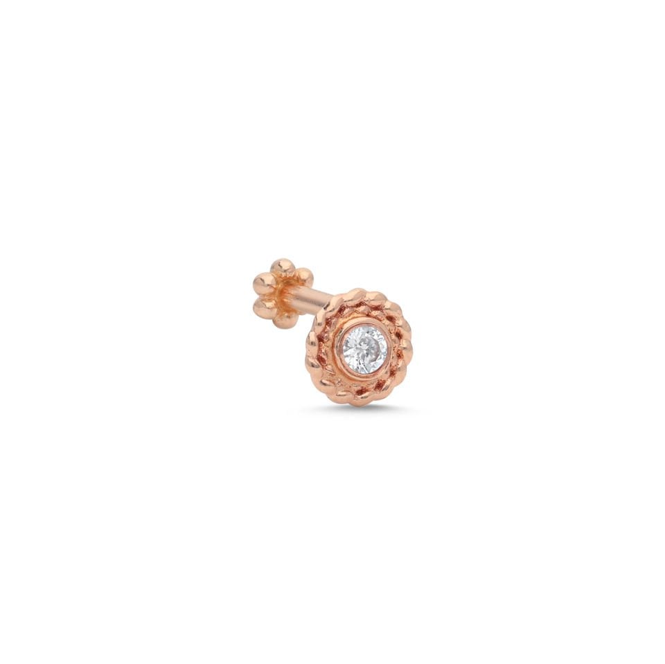 Rosa Tektaş Tragus Piercing