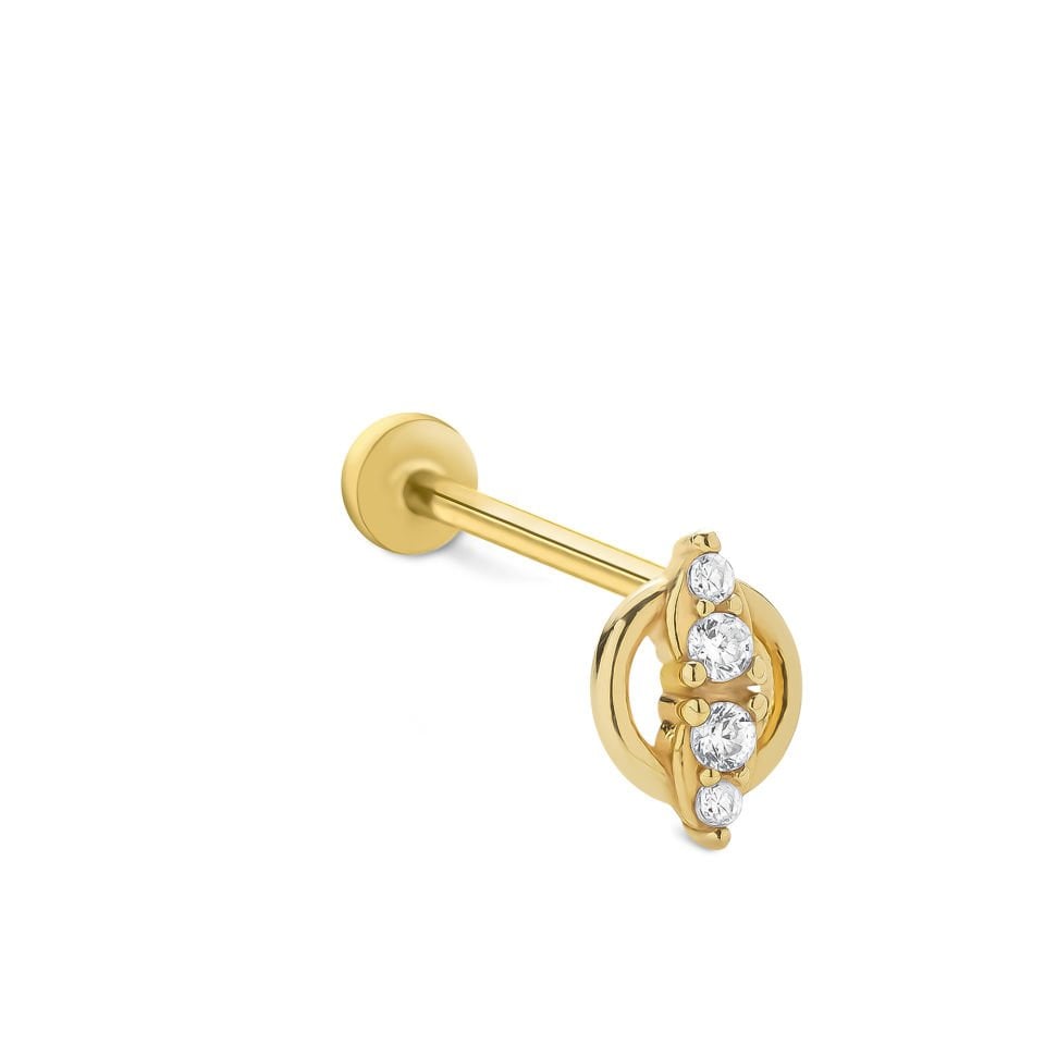 Alvin Tragus Piercing