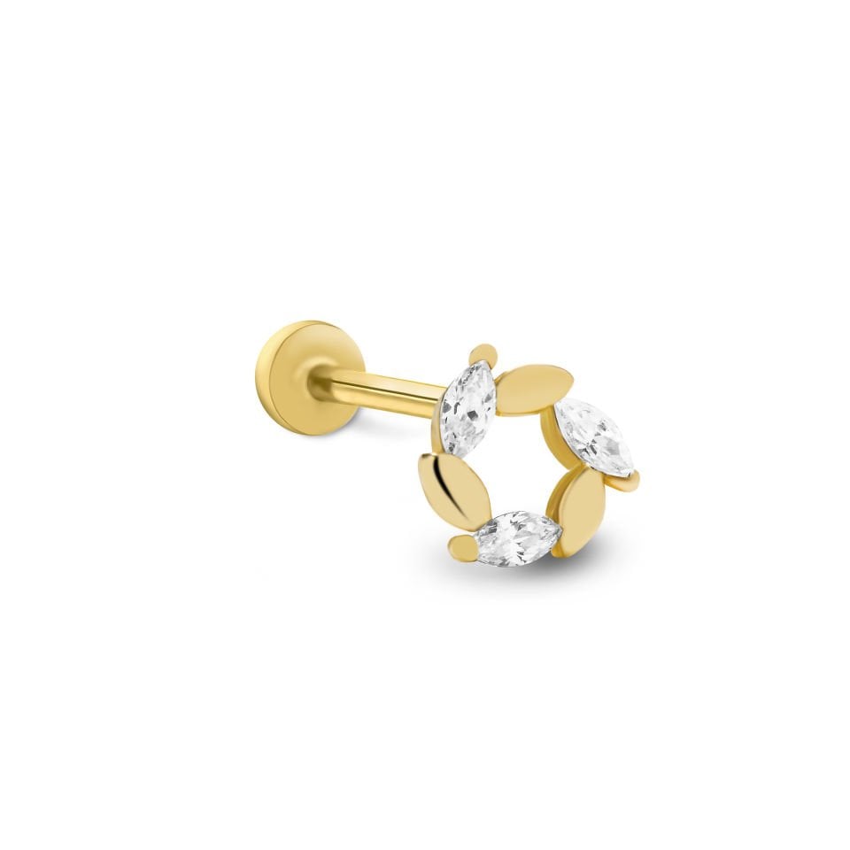Yaprak Markiz Tragus Piercing