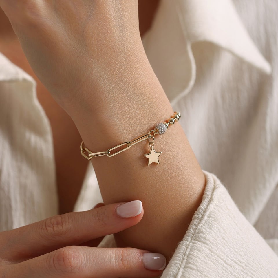 Star Charm Bileklik
