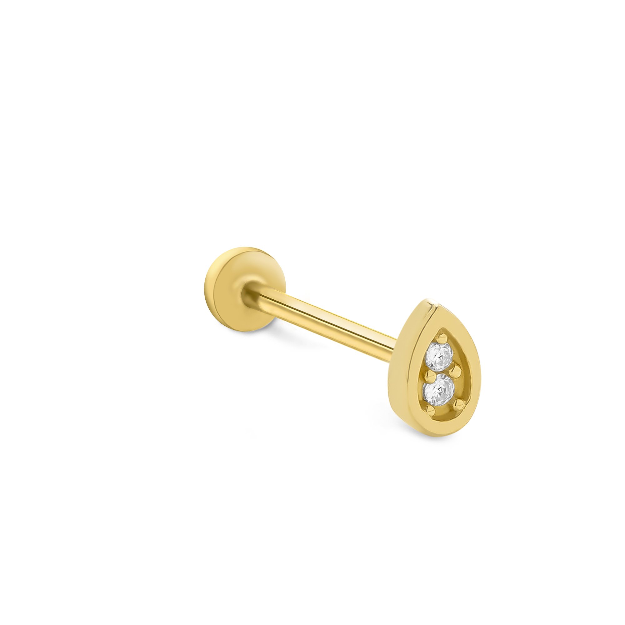 Drop Tragus Piercing
