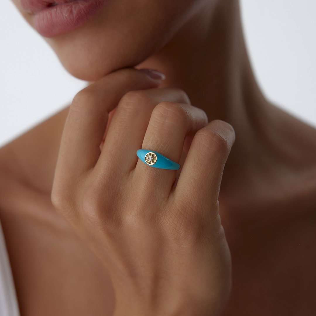 0.02 Ct Sunshine Pırlanta Yüzük