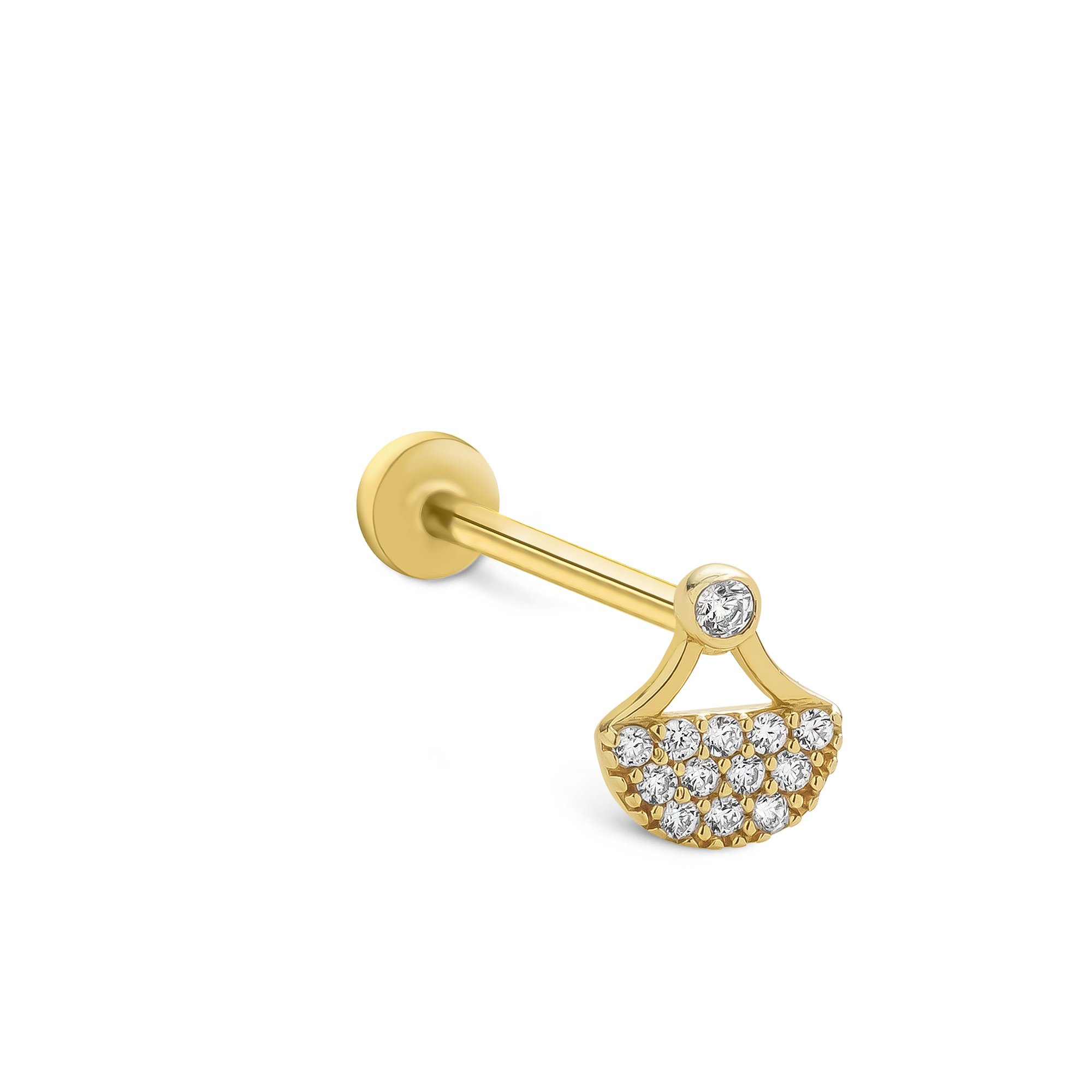 Luna Tragus Piercing