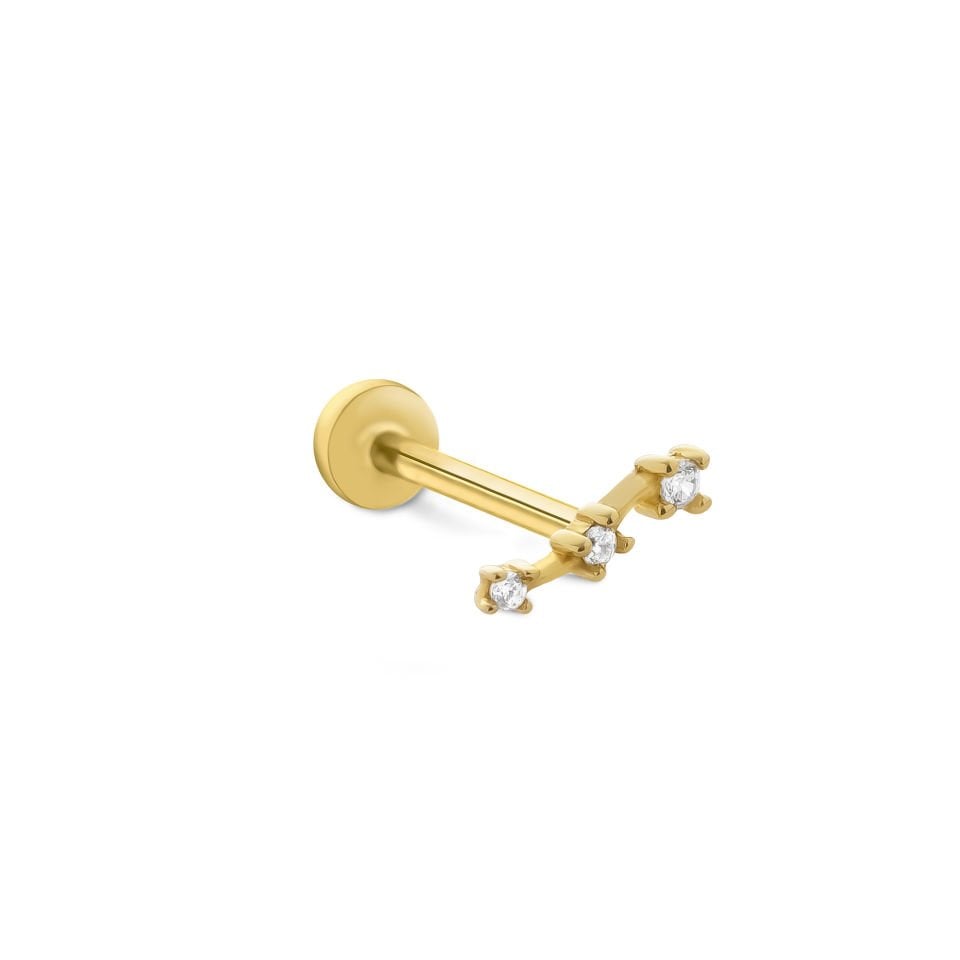 Mini Stone Tragus Piercing