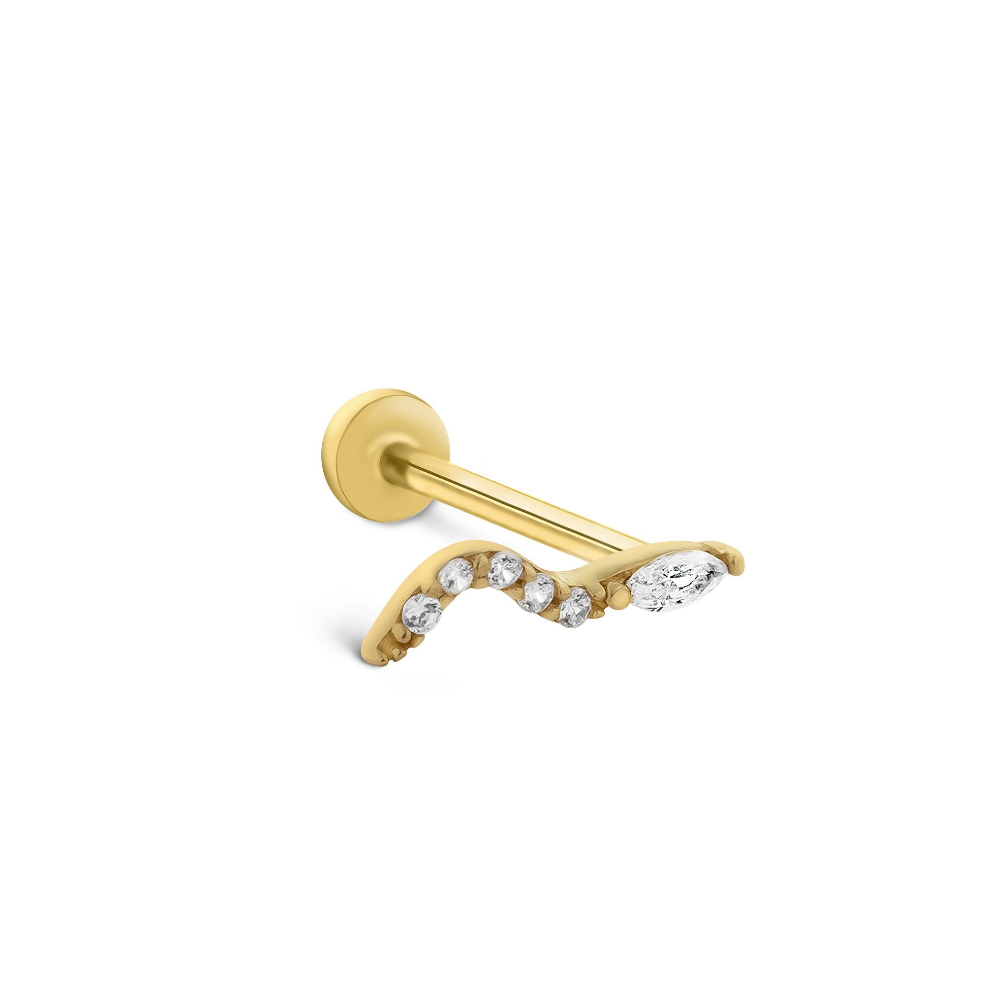 Nina Tragus Piercing
