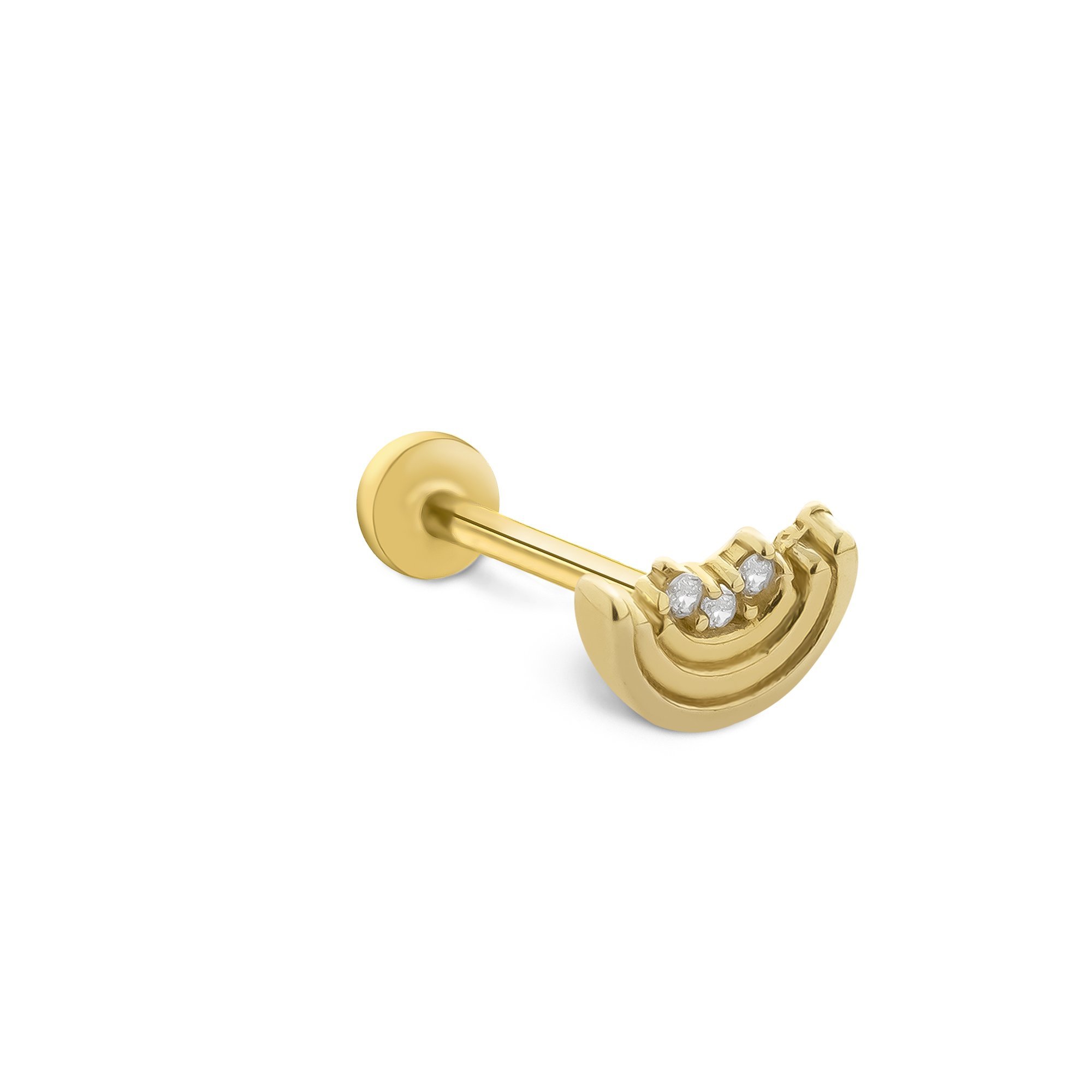 Yarım Ay Tragus Piercing
