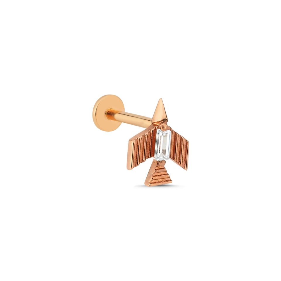 Arrow Baget Tragus Piercing