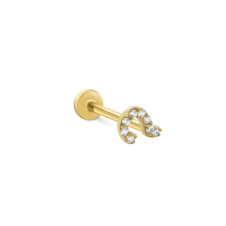 Soru İşareti Tragus Piercing