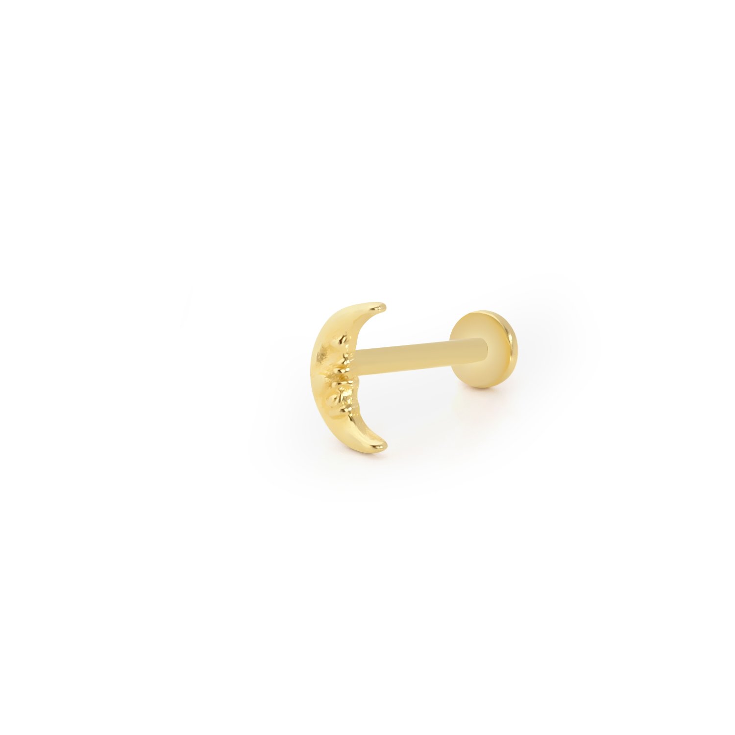 Moon Tragus Piercing